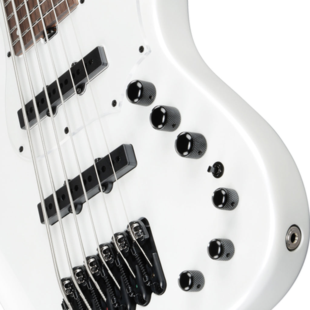 Ibanez MDM1006 6-String Multi Scale Electric Bass - Pearl White