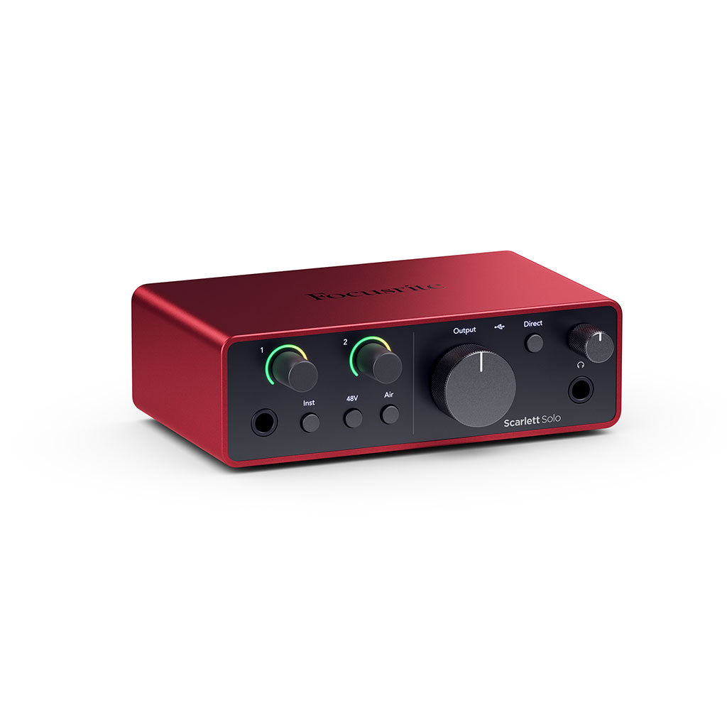 Focusrite Scarlett Solo 4th Gen
