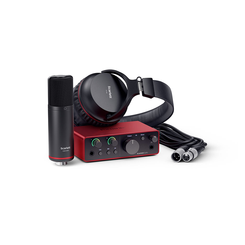Focusrite Scarlett Solo Studio 4th Gen