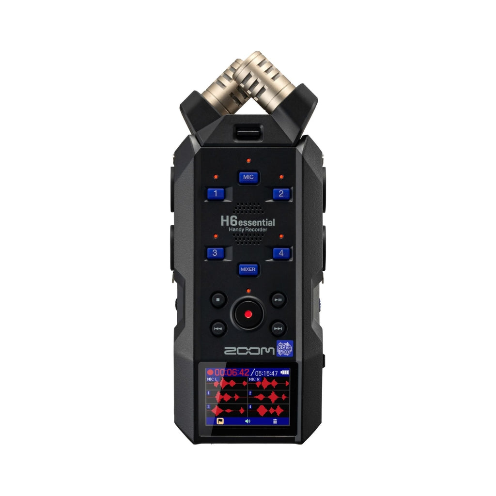 ZOOM - H6Essential - Portable Handheld Audio Recorder