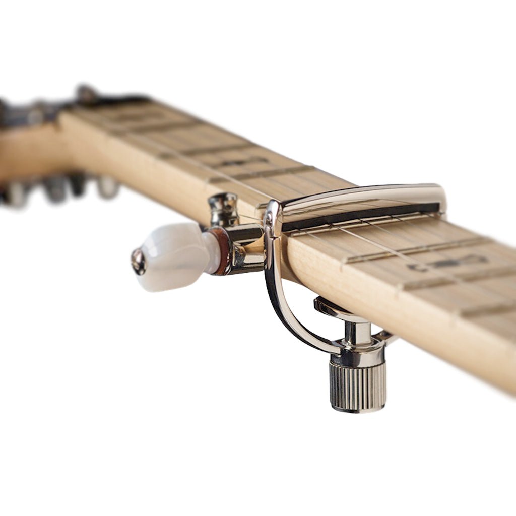 G7th Heritage Banjo Wide Silver Capo Style 3 Capos Sky Music