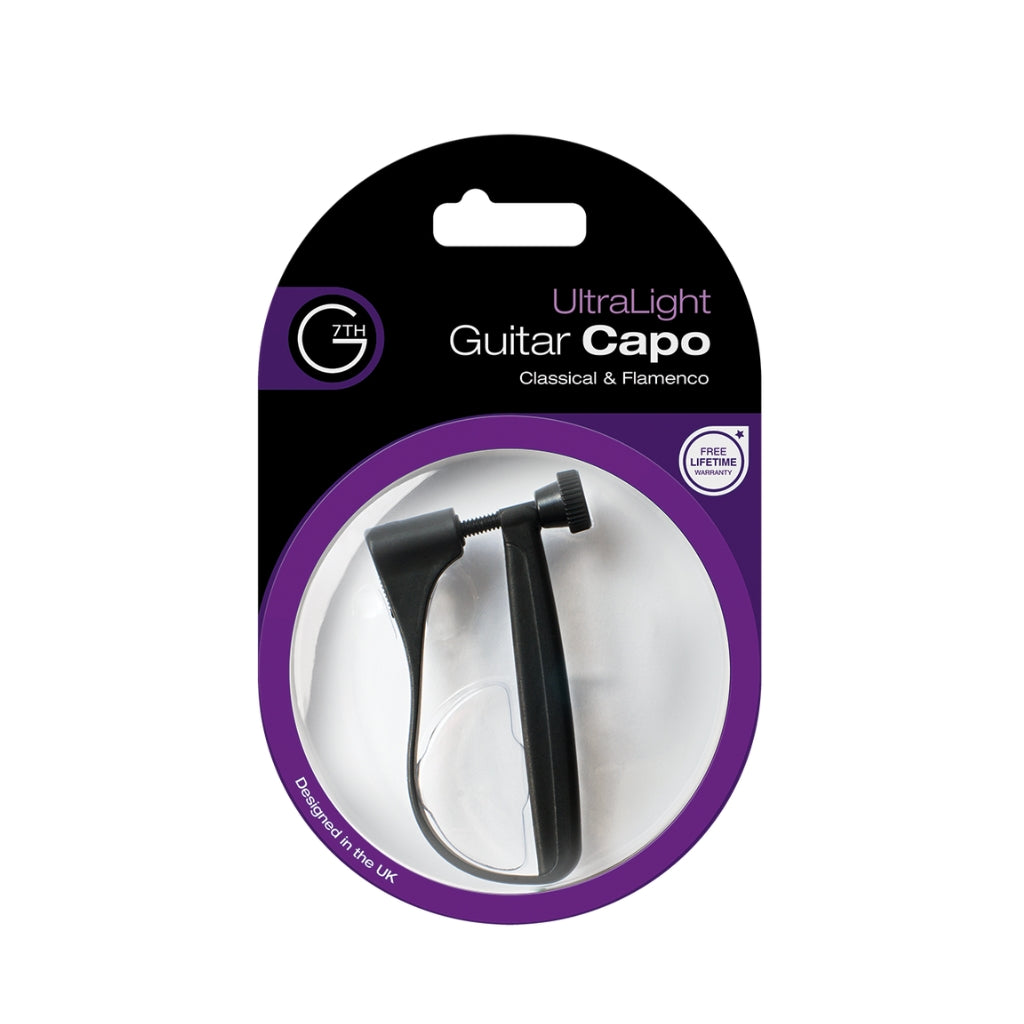 G7 - Ultralight Black Classical - Guitar Capo