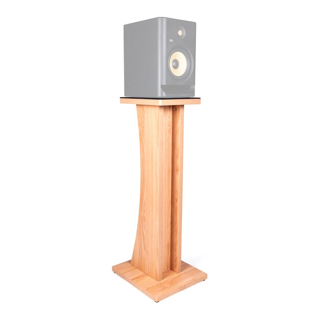 GATOR Elite Studio Monitor Stand Maple ACCESSORIES Sky Music