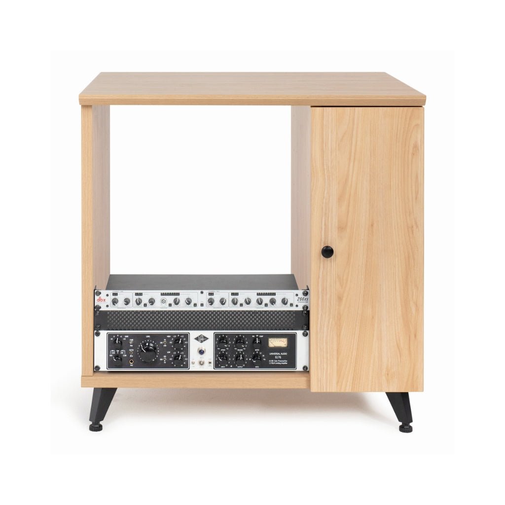 Gator Frameworks GFW-ELITESIDECAR-MPL Elite Studio Sidecar Rack W/shelf Maple ACCESSORIES Sky Music