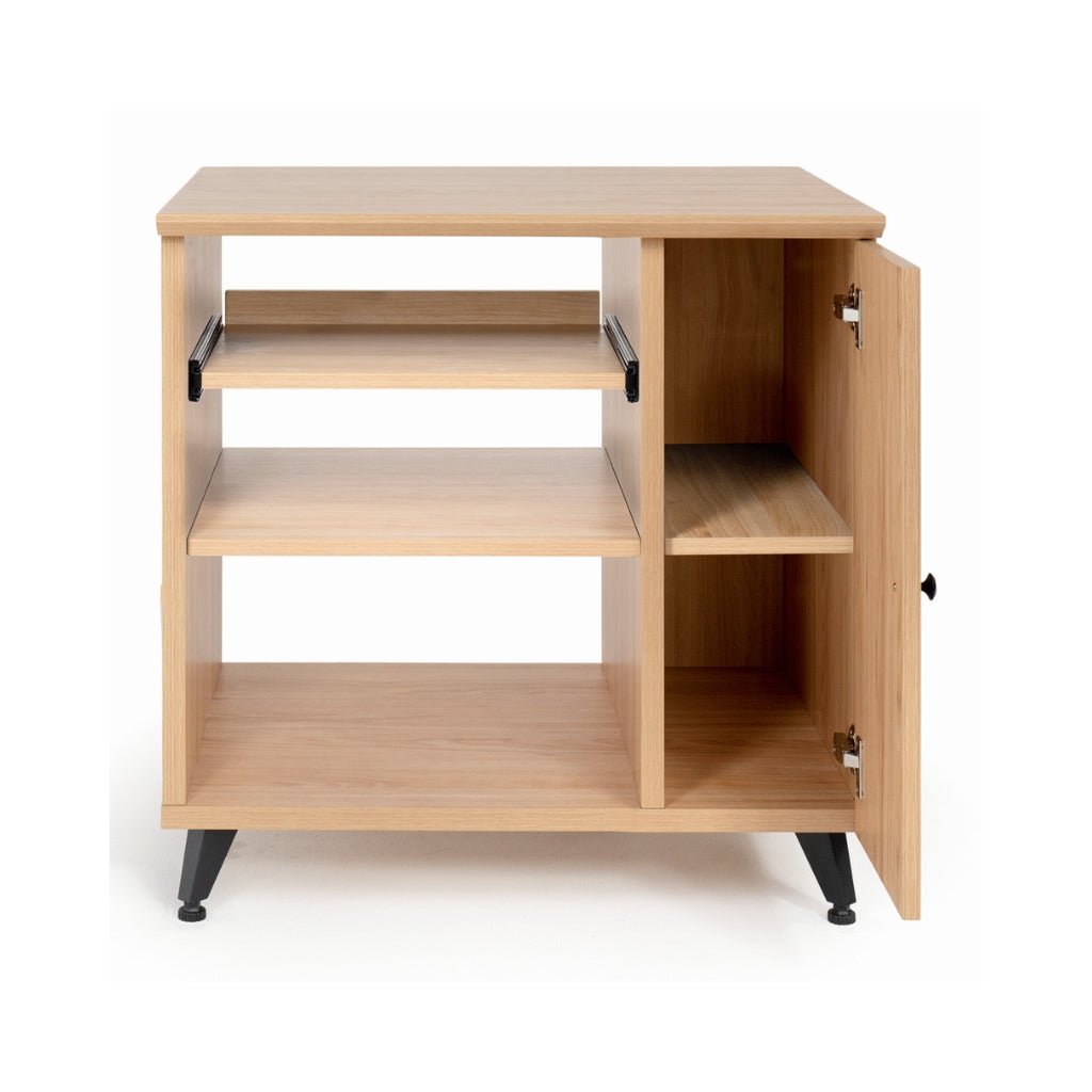 Gator Frameworks GFW-ELITESIDECAR-MPL Elite Studio Sidecar Rack W/shelf Maple ACCESSORIES Sky Music