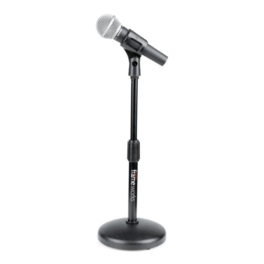 Gator GFW-MIC-0501 Desk Top Mic Stand Microphone Stands & Accessories Sky Music