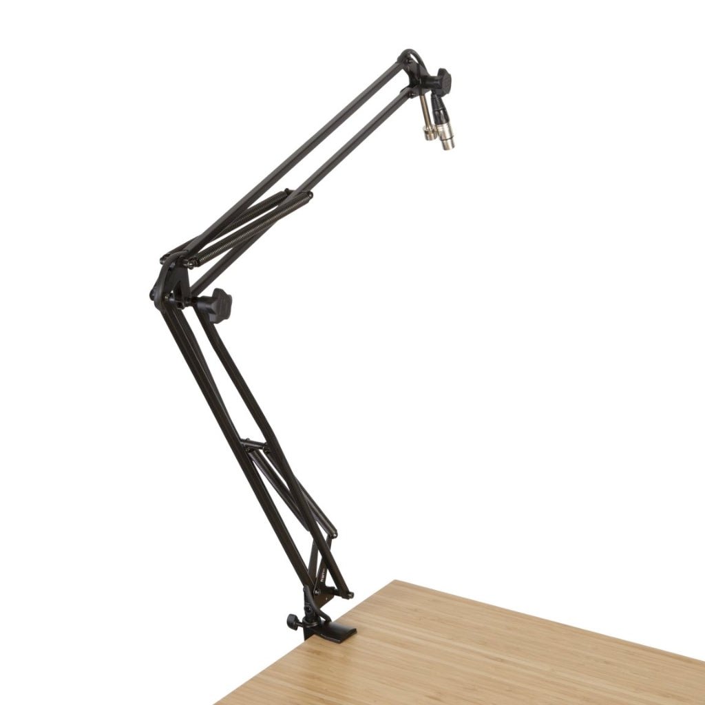 GATOR GFWMICBCBM1000 Desk Broadcast Boom Microphone stands Sky Music