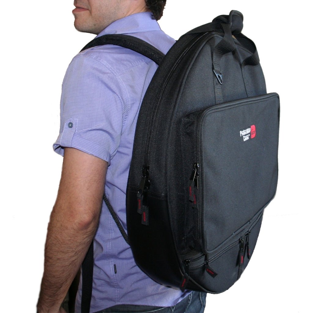 Gator GP-CYMBAK-22 Heavy Duty Cymbal Padded Backpack Drum Bags & Cases Sky Music