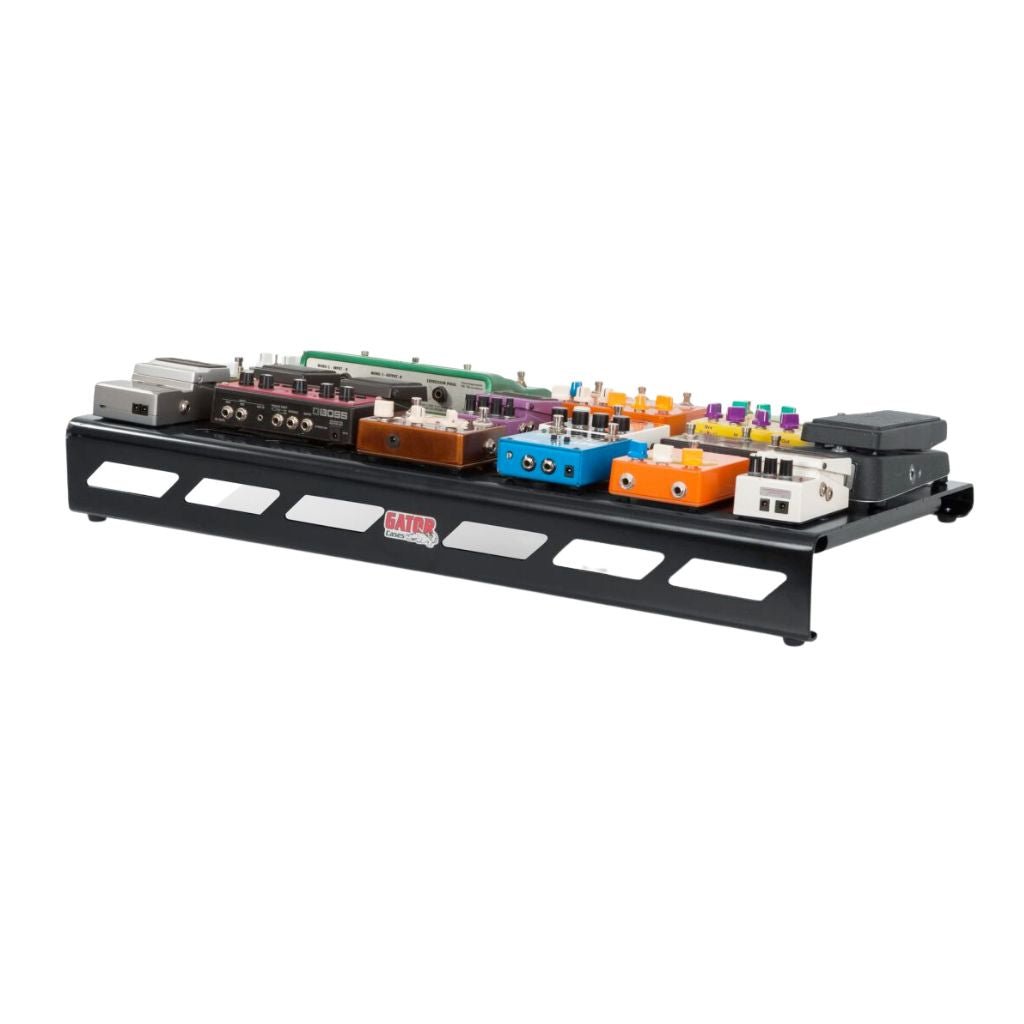 Gator GPB-XBAK-1 Black Aluminum Pedal Board - XL w/ Carry Bag Pedal Boards Sky Music
