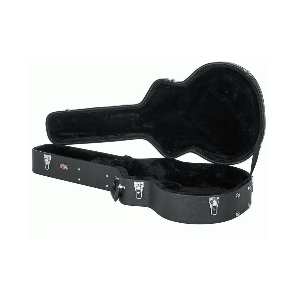 Gator GW-JUMBO Deluxe Wood Acoustic Case Acoustic Guitar Cases & GigBags Sky Music