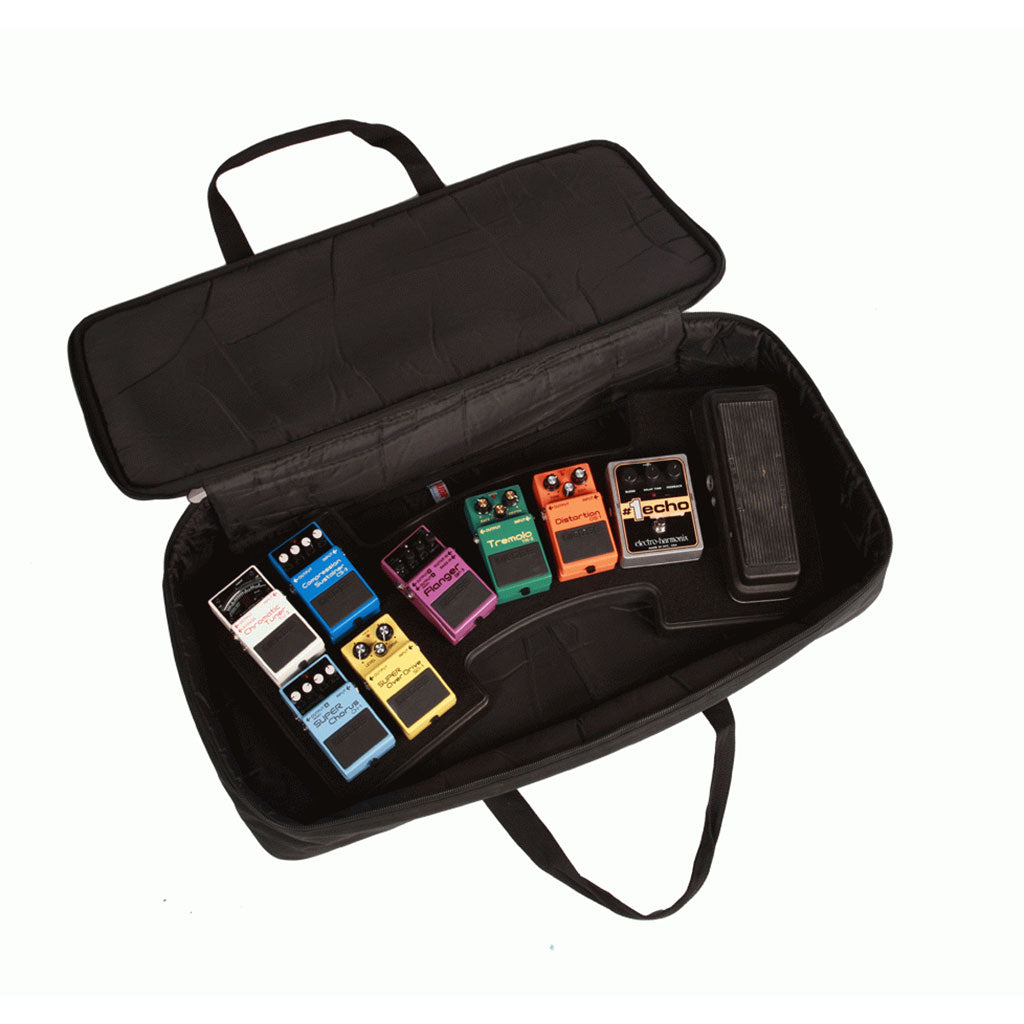 Gator G-MEGA-BONE Mega Bone Pedal Board; w/ Carry Bag & Power Supply