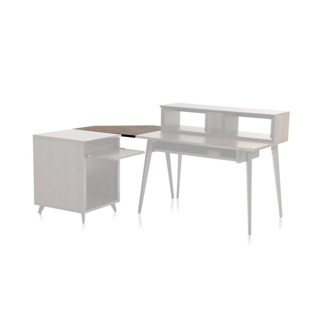 GATOR Elite Studio Desk Corner Section Brown