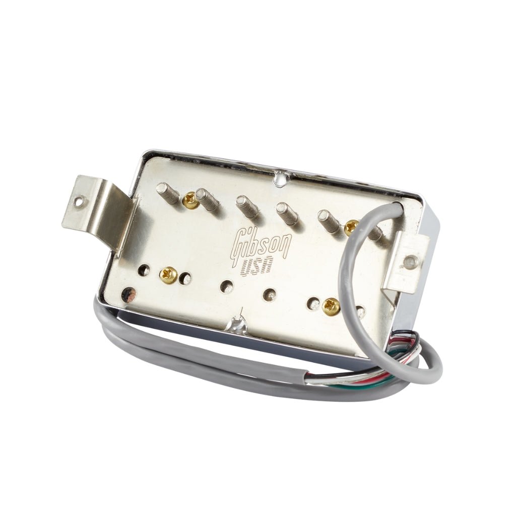 Gibson 490R Modern Classic Rhythm Alnico II Neck Humbucker 4-Conductor Chrome Pickup Electric Guitar Pickups Sky Music