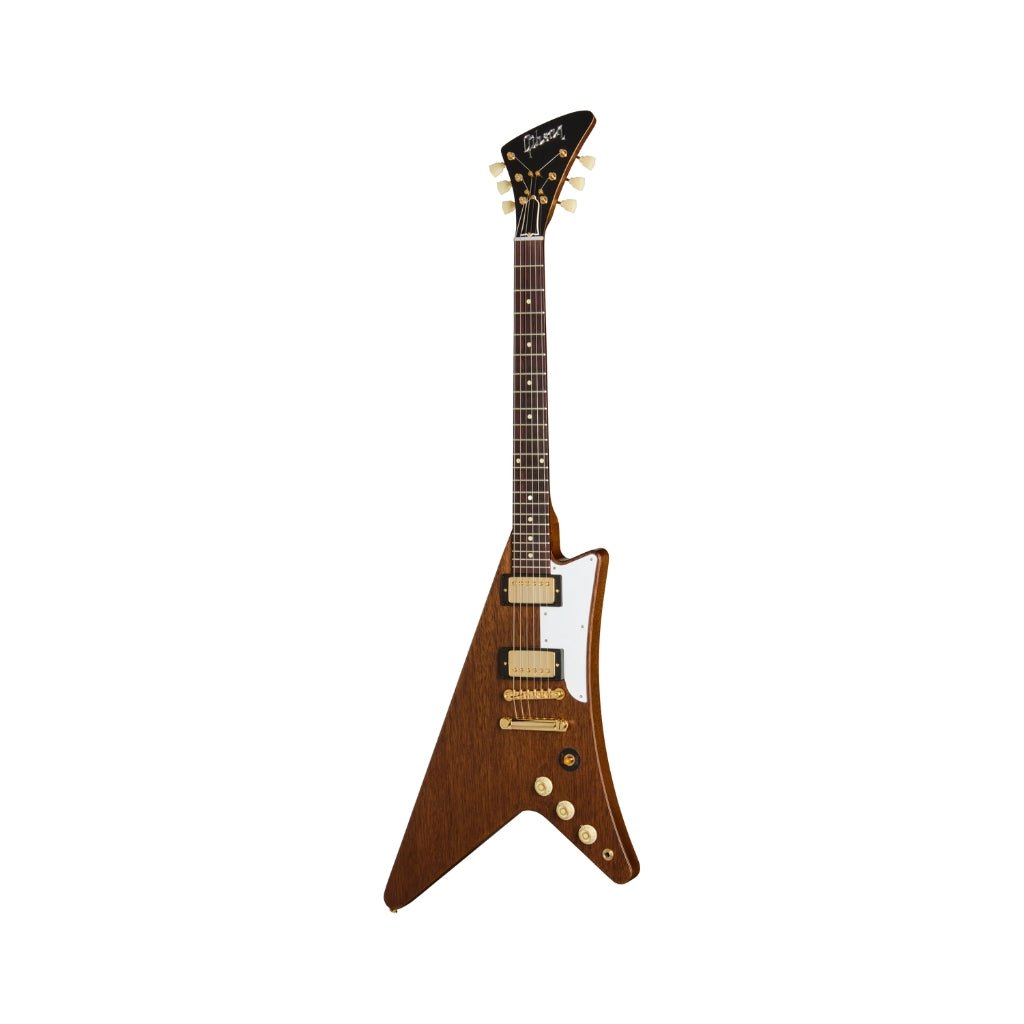 Gibson Custom 1957 Mahogany Moderne Reissue - Antique Natural Electric Guitars Sky Music