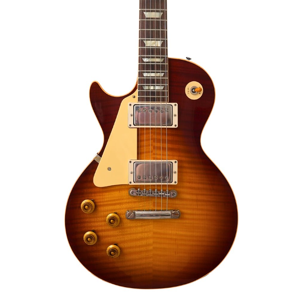 Gibson Custom Shop Hand Select 1959 Les Paul Left Handed - Ultra Light Back - VOS Cherry Tea Electric Guitars Sky Music