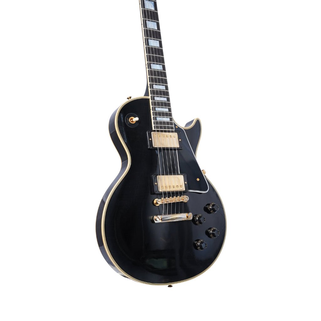 Gibson Custom Shop Murphy Lab 1957 Les Paul Custom Ultra Light Aged - Ebony Electric Guitars Sky Music