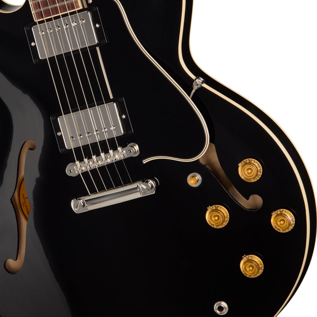 Gibson ES-335 50s Semi-Hollow Electric Guitar - Ebony Electric Guitars Sky Music