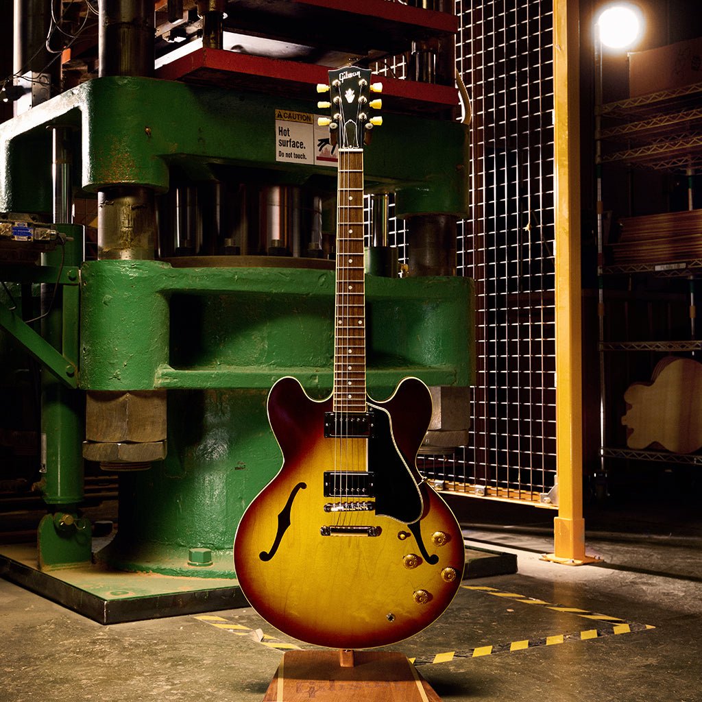 Gibson ES-335 50s Semi-Hollow Electric Guitar - Vintage Tobacco Burst Electric Guitars Sky Music