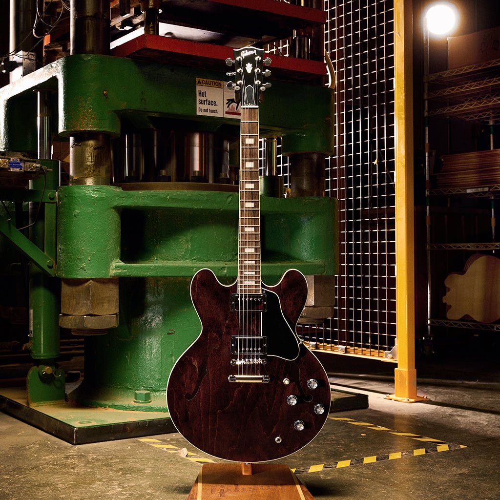 Gibson ES-335 60s Semi-Hollow Electric Guitar - Dark Walnut Electric Guitars Sky Music