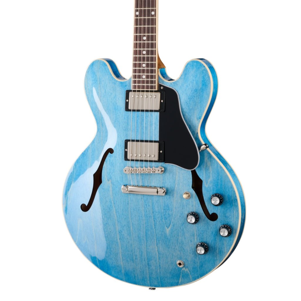 Gibson ES-335 Semi-Hollowbody Electric Guitar - Ocean Blue Electric Guitars Sky Music