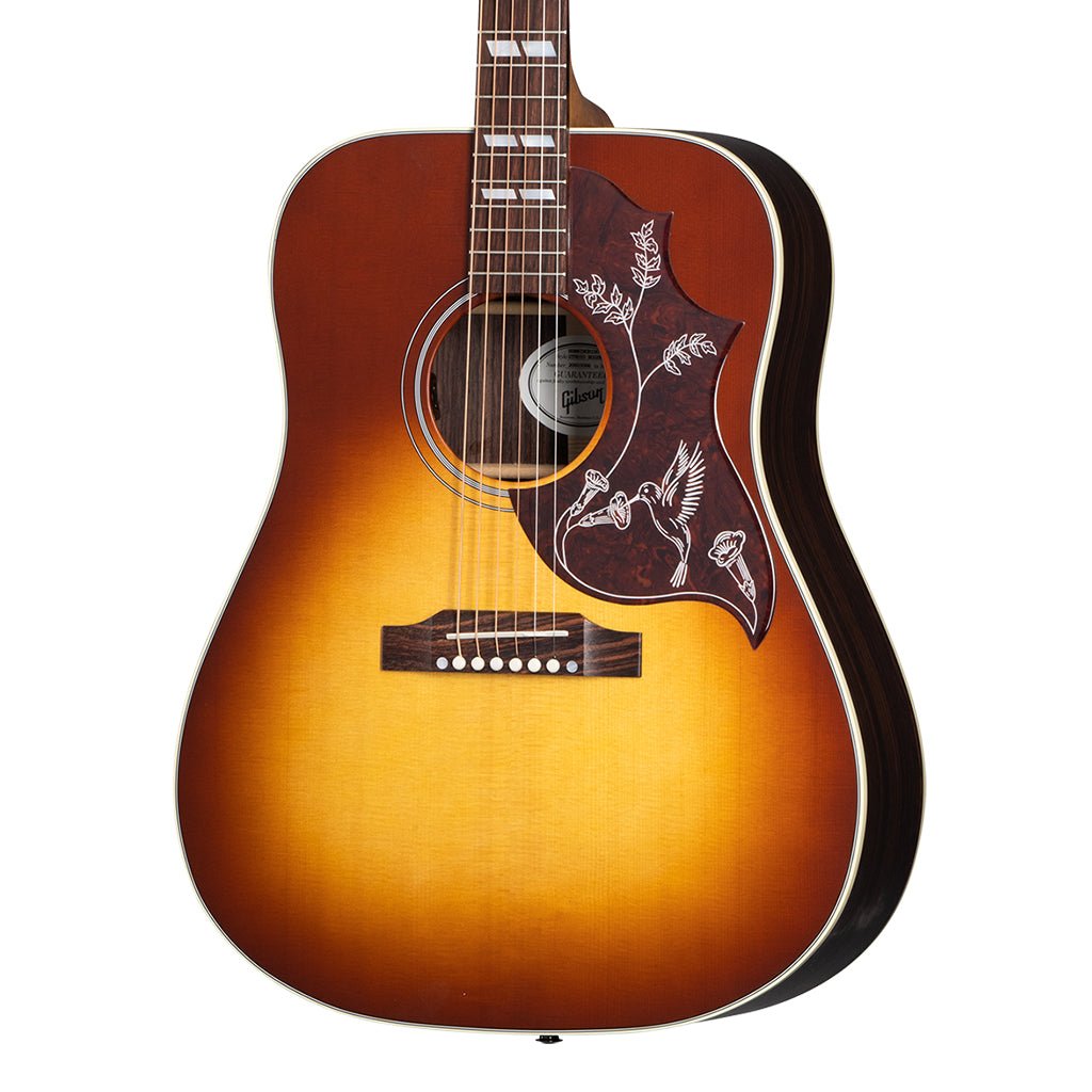Gibson Hummingbird Studio Rosewood Satin R'Burst Acoustic Guitars Sky Music