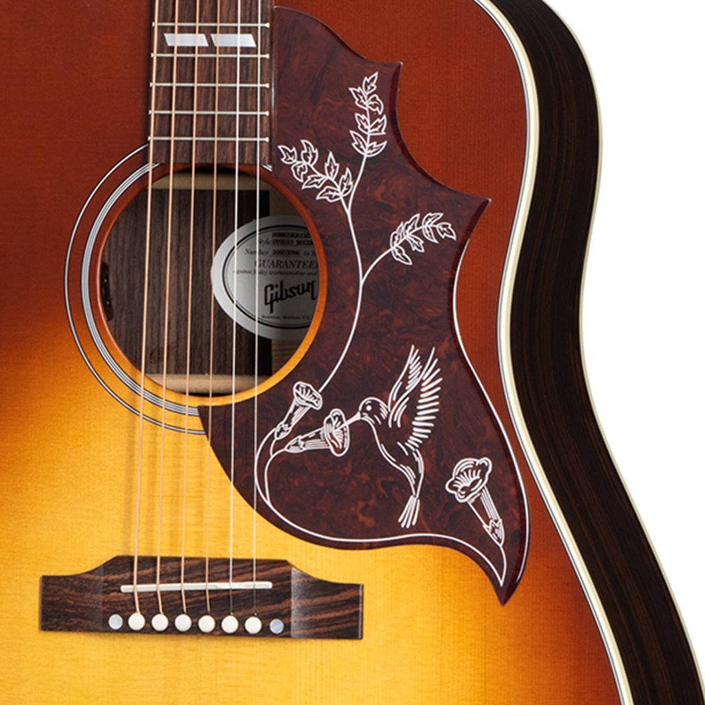 Gibson Hummingbird Studio Rosewood Satin R'Burst Acoustic Guitars Sky Music