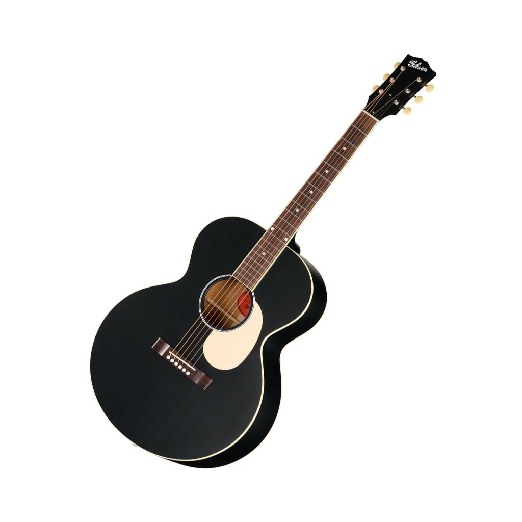 Gibson J-185 Century 12-Fret Acoustic Guitar - Ebony Acoustic Guitars Sky Music