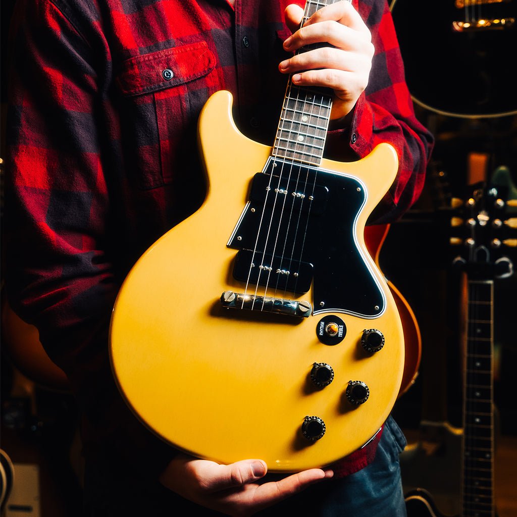 Gibson Les Paul Special Double Cut Electric Guitar - TV Yellow Electric Guitars Sky Music