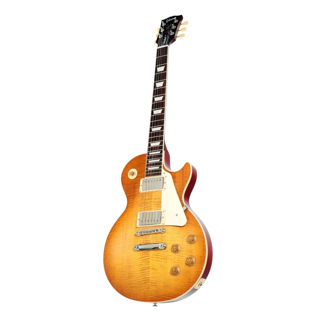 Gibson Les Paul Standard 50s Figured Maple Electric Guitar - Dirty Lemon Burst Electric Guitars Sky Music