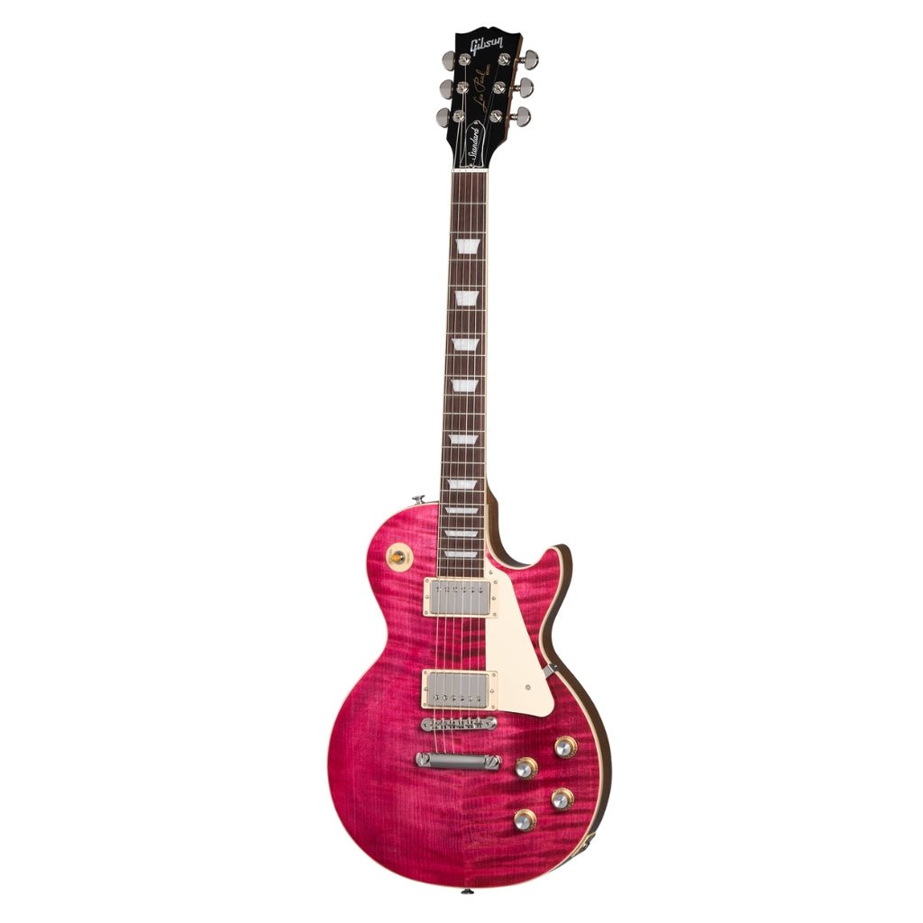 Gibson Les Paul Standard 60s Electric Guitar - Translucent Fuchsia Electric Guitars Sky Music