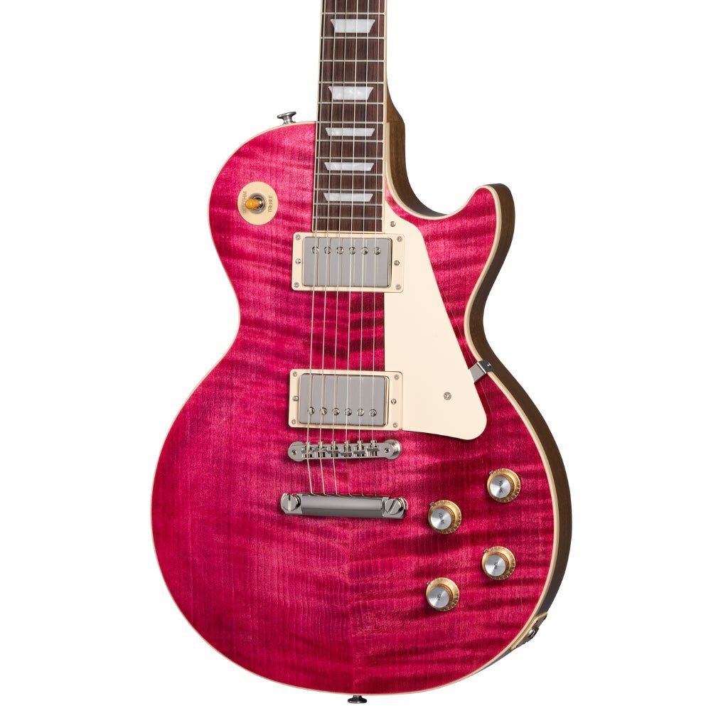 Gibson Les Paul Standard 60s Electric Guitar - Translucent Fuchsia Electric Guitars Sky Music