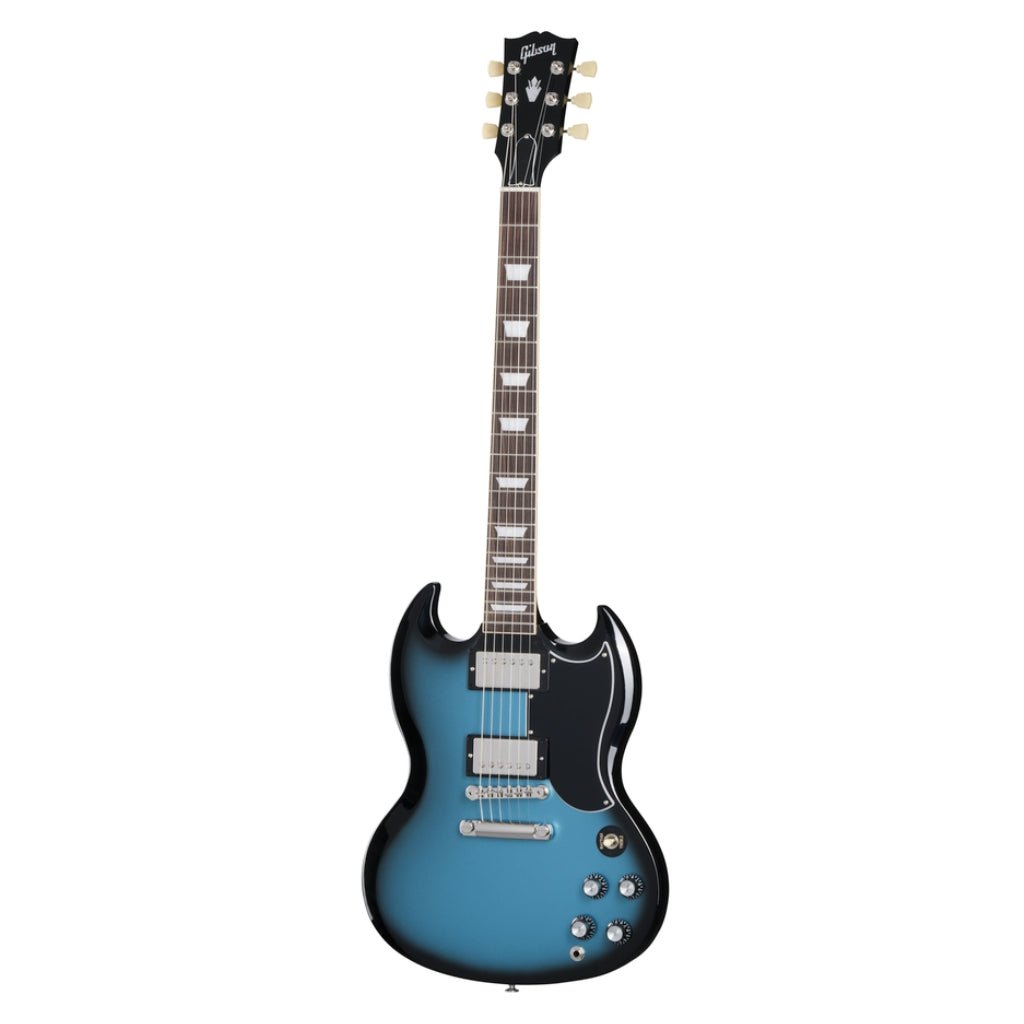 Gibson SG Standard '61 Electric Guitar - Pelham Blue Burst Electric Guitars Sky Music