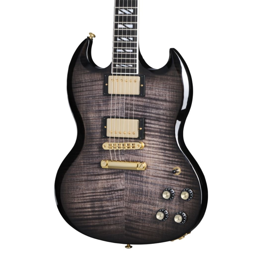Gibson SG Supreme - Translucent Ebony Burst Electric Guitars Sky Music
