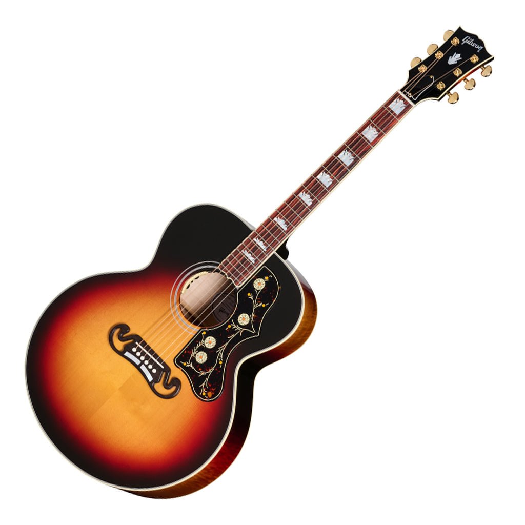Gibson SJ-200 Standard Maple Acoustic Guitar - Tri Burst Acoustic Guitars Sky Music