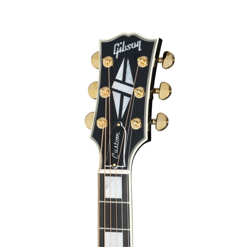 Gibson SJ200 Custom Ebony Acoustic Guitar Acoustic Guitars Sky Music