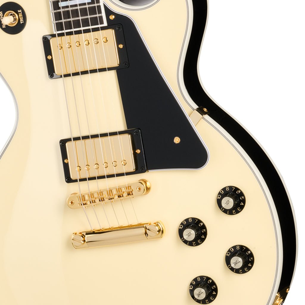Gibson USA Les Paul Custom 70s - Buttercream Electric Guitars Sky Music