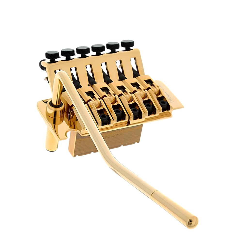 Gotoh GE1996T-GG Floyd Rose-Style Tremolo Bridge - Gold Guitar Spare Parts Sky Music