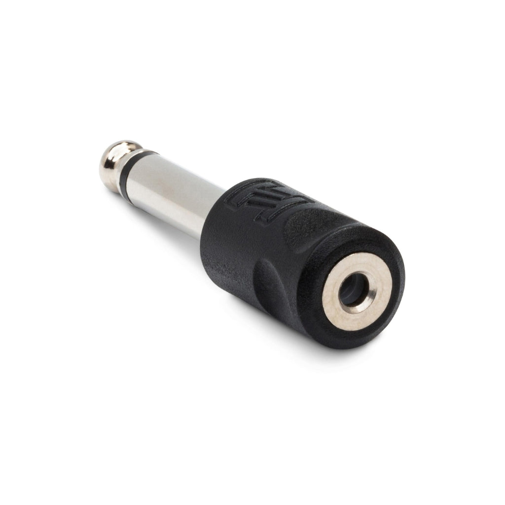 Hosa - 3.5 mm TRS to 1/4 in TS - Adaptor
