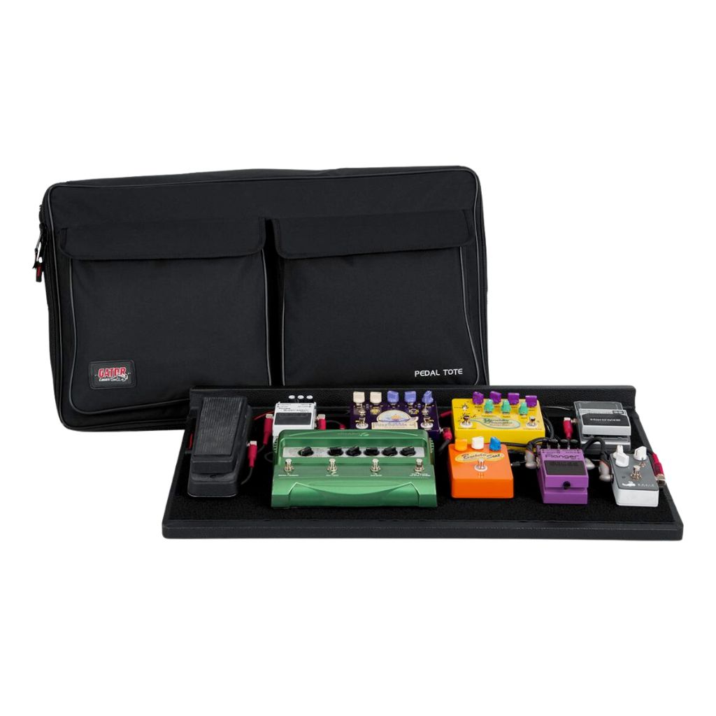 Gator - GPT-PRO-PWR Pedal Board w/ Carry Bag & Power Supply - Pro Size