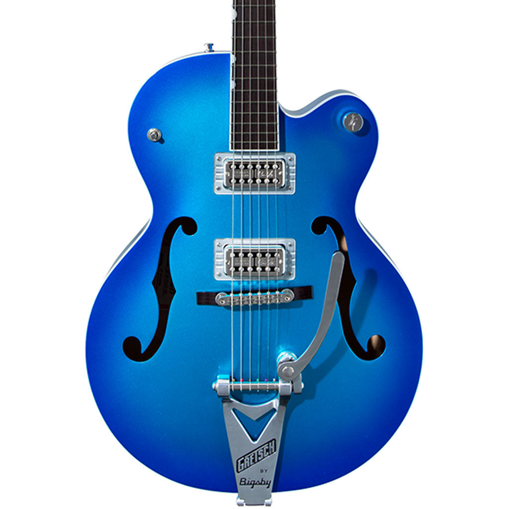 Gretsch G6120T-HR Brian Setzer Signature Hot Rod Hollow Body with Bigsby®, Rosewood Fingerboard, Candy Blue Burst