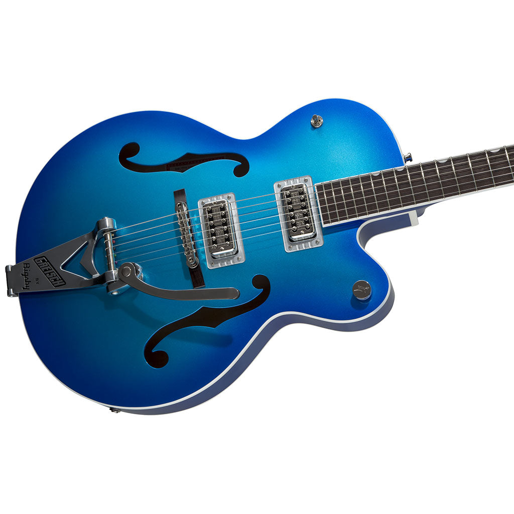 Gretsch G6120T-HR Brian Setzer Signature Hot Rod Hollow Body with Bigsby®, Rosewood Fingerboard, Candy Blue Burst