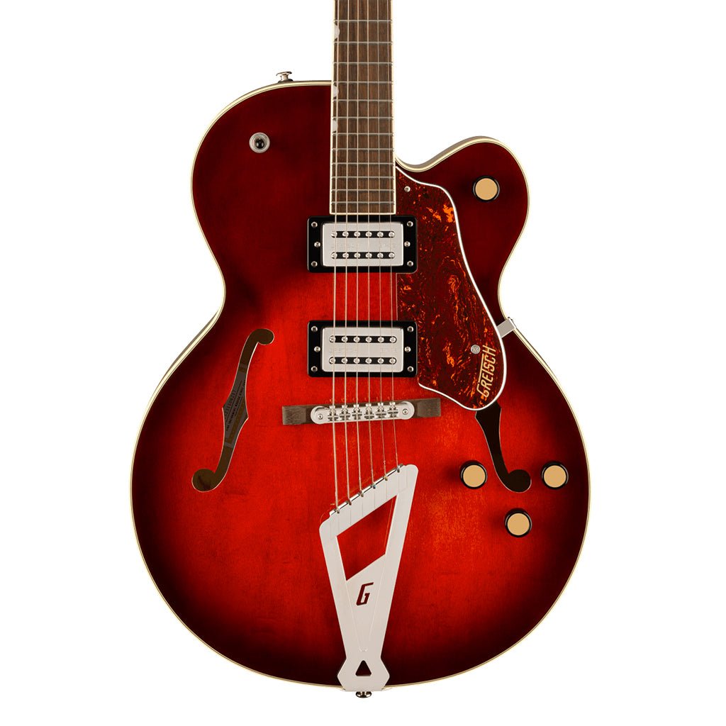 Gretsch G2420 Streamliner Hollow Body with Chromatic II and Laurel Fingerboard - Claret Burst Electric Guitars Sky Music