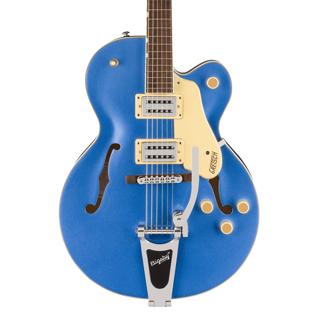Gretsch G2420T Streamliner Hollow Body with Bigsby and Laurel Fingerboard - Fairlane Blue Electric Guitars Sky Music