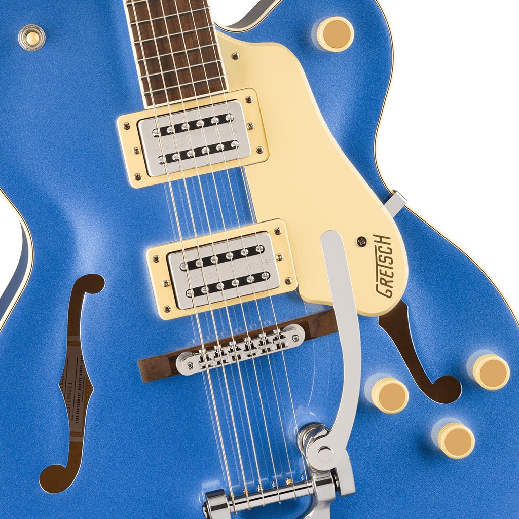 Gretsch G2420T Streamliner Hollow Body with Bigsby and Laurel Fingerboard - Fairlane Blue Electric Guitars Sky Music