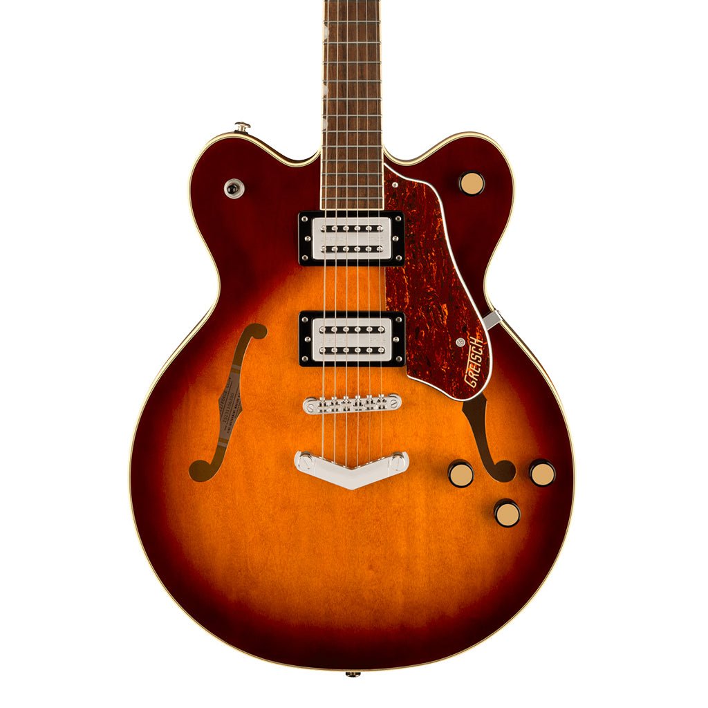 Gretsch G2622 Streamliner Center Block Double-Cut with V-Stoptail and Laurel Fingerboard - Forge Glow Electric Guitars Sky Music