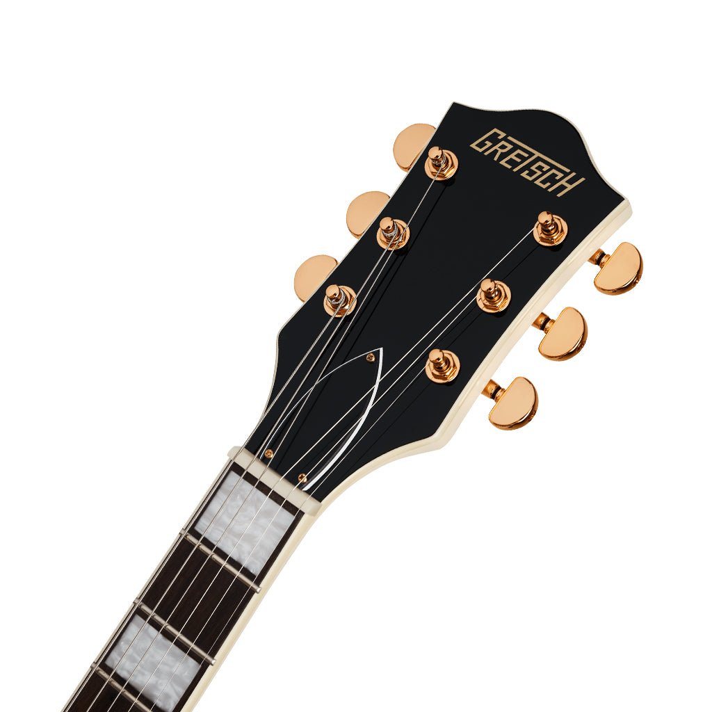 Gretsch G2622TG Limited Edition Streamliner Center Block Doublecut w/Bigsby Laurel Fingerboard BroadTron BT-3S Pickups - Vintage White Electric Guitars Sky Music