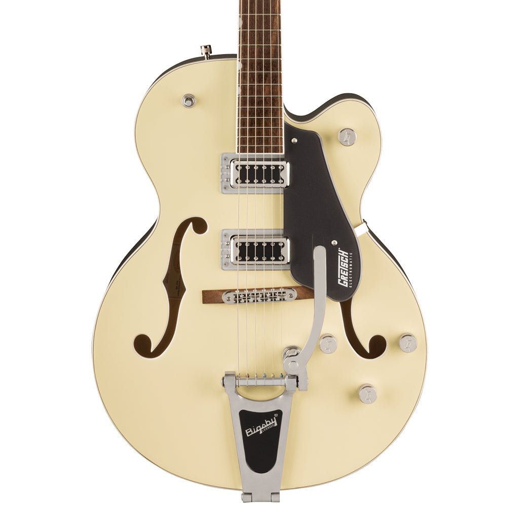 Gretsch G5420T Electromatic Two Tone Vintage White/London Grey Electric Guitars Sky Music
