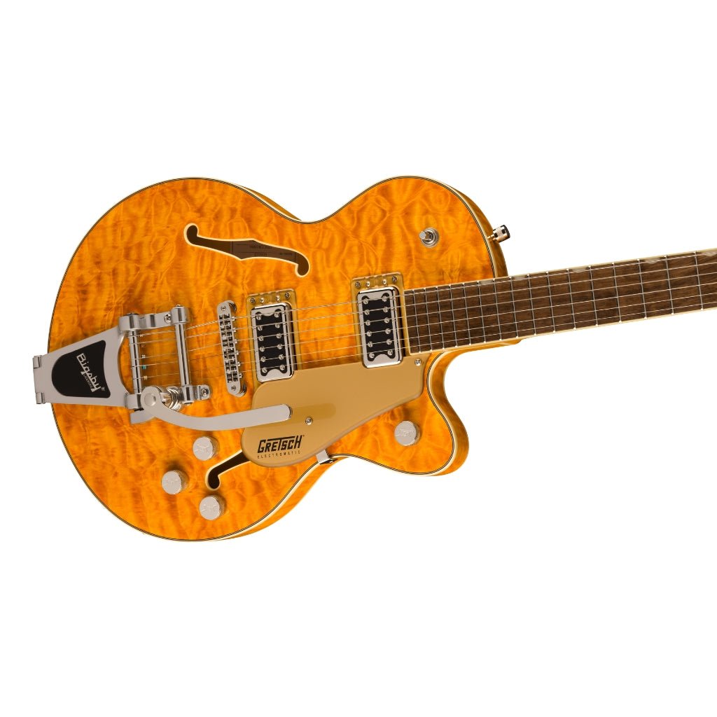 Gretsch G5655T-QM Electromatic Center Block Jr. Quilt Semi-Hollow Electric Guitar - Speyside Electric Guitars Sky Music