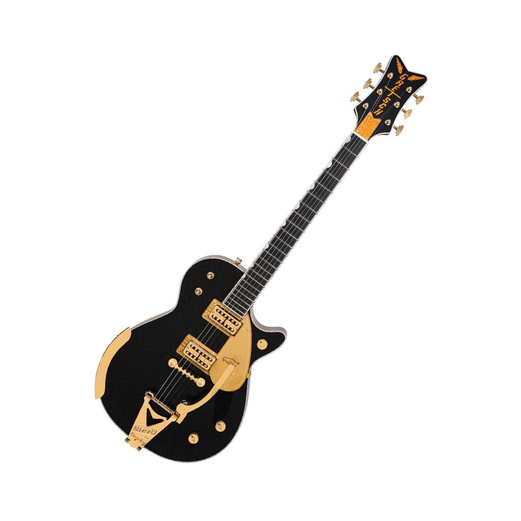 Gretsch G6134TG-58 Limited Edition 1958 Custom Penguin w/Bigsby Ebony Fingerboard - Emerald Night Electric Guitars Sky Music