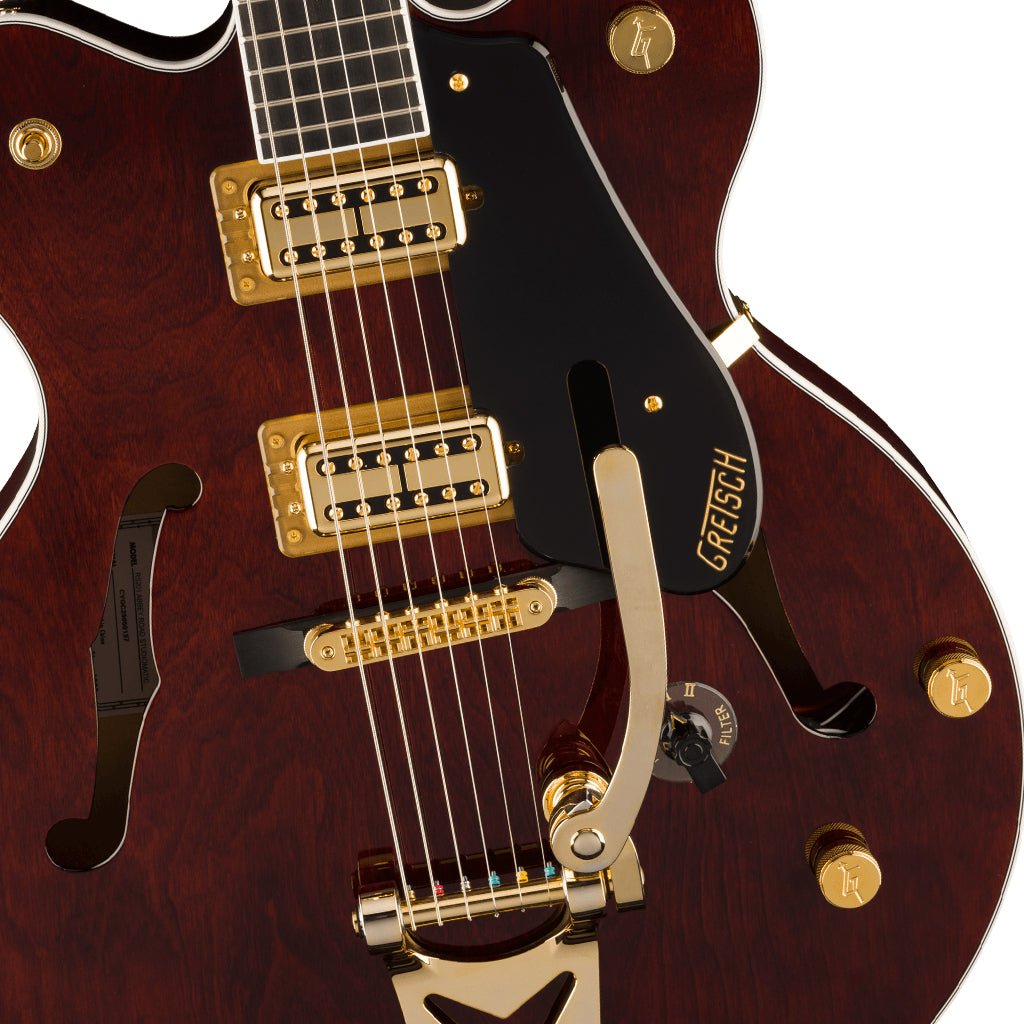 Gretsch Limited Edition Abbey Road Studiomatic Hollow Body w//Bigsby & Gold Hardware - Classic Walnut Stain Electric Guitars Sky Music